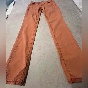 #5954. Carlo Bonomi Michelangelo Scala Mod. Tiffany Women's Rust Pants. Size 27